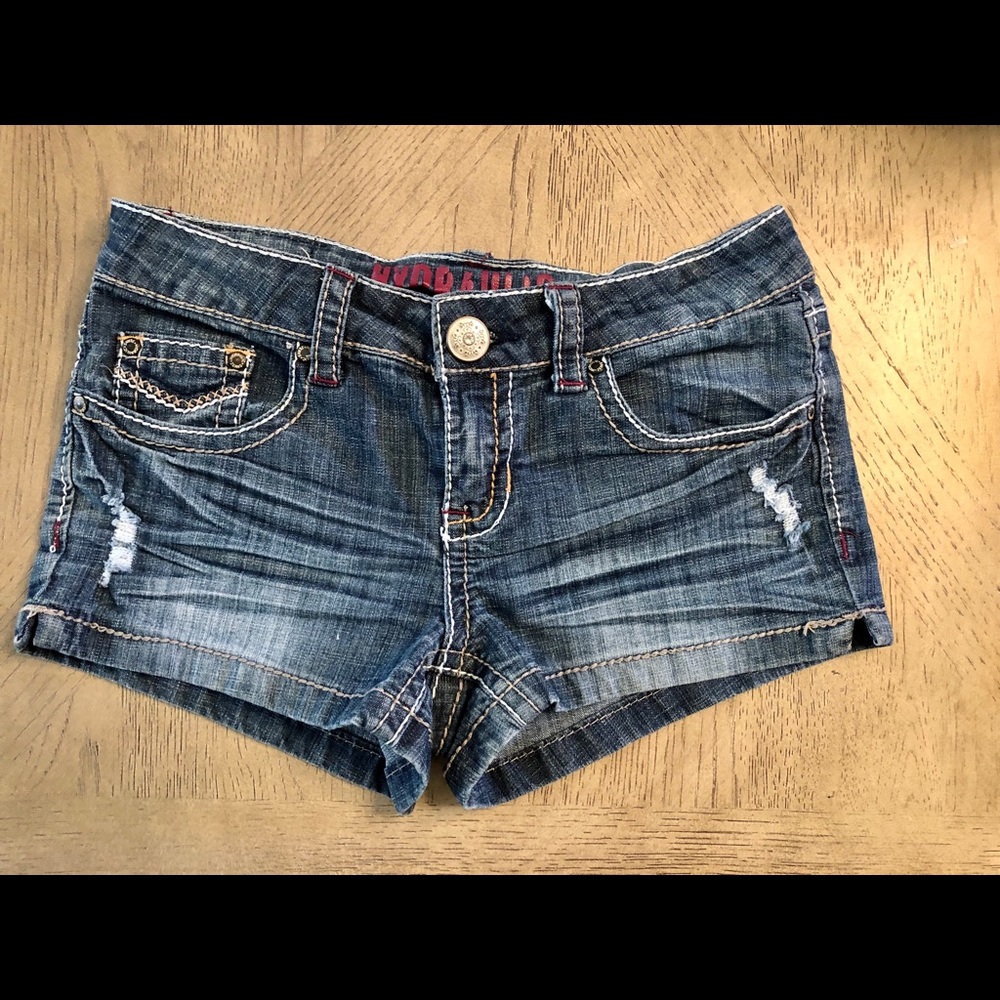 Distressed Hydraulic shorts. Great condition!